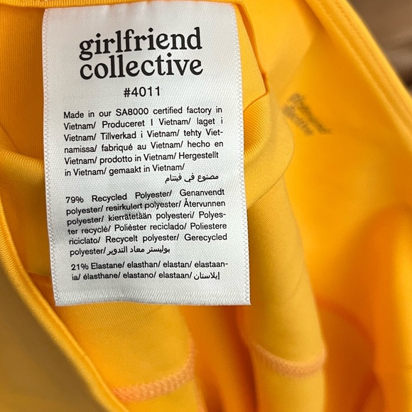 Girlfriend Collective High Rise Bike Short - Picture 4 of 5